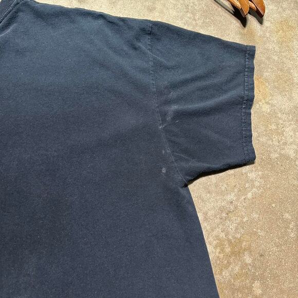 Y2K Skull Wings Grunge "Bad To The Bone" Tee Mens 2XL Black Grey Bones Shirt - Picture 6 of 6